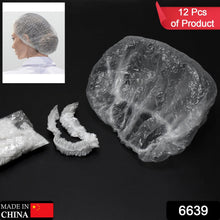 Waterproof plastic hair bath caps Ecom_shivaly wrapped