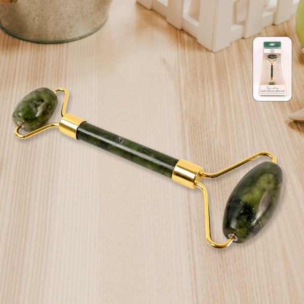 2-in-1 Jade Facial Massager Roller Tool