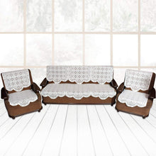 Elegant Floral Sofa Protector Runner 