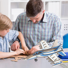 3D Wooden Aircraft Puzzle DIY Assembly Kit (Mix Design – 1 Set)