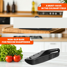 Kitchen Knife Sharpener – Handheld for Chefs & Serrated Knives (1 Pc, Chopper Not Included)