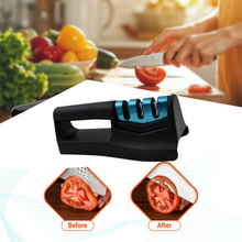 Kitchen Knife Sharpener – Handheld for Chefs & Serrated Knives (1 Pc, Chopper Not Included)