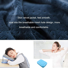 Foldable Soft Nap Doughnut Pillow – Slow-Rebound, Portable Head Cushion for Kids & Office