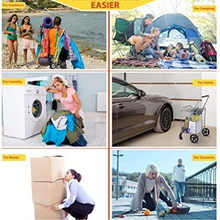 Foldable Shopping Trolley with Wheels ( MOQ :- 2 Pc)