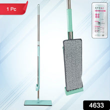 360Degree Rotation Flat Mop Floor Cleaning Microfiber Squeeze Mop Floor Clean.