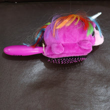 Kids Unicorn Plush Hair Brush - (1 Pc)