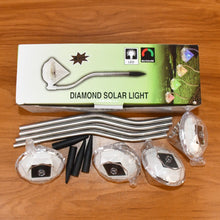 Diamond Shaped Solar Garden Lights (4 Pc)