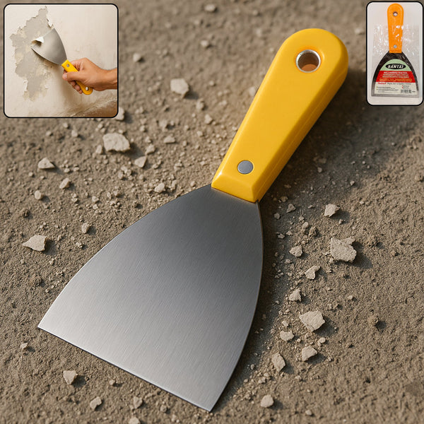Stainless Steel Putty Knife / Wall Scraper - (100mm / 1 Pc)