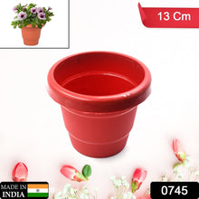 13 cm plastic plant container, heavy-duty, for indoor or outdoor decor, sold Ecom_shivaly.