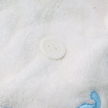 Soft Microfiber Cartoon Design Hair Drying Towel Wrap with Button Closure (1 Pc)